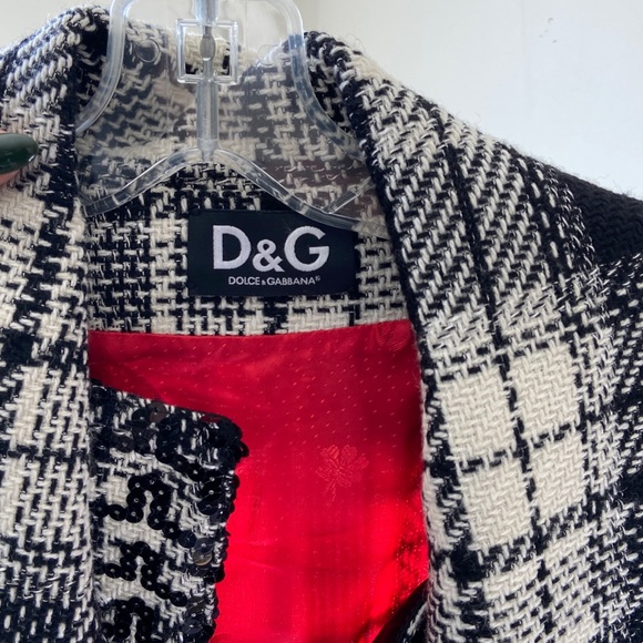 Dolce and Gabbana black and white jacket - Picture 6 of 9